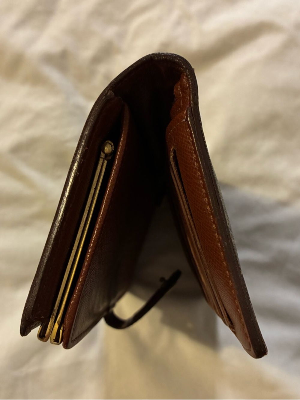 RARE Louis Vuitton Monogram Kisslock Long Wallet - Picture 4 of 9